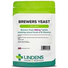 Lindens Vitaminer & Kosttilskud Lindens Health + Nutrition Brewers Yeast 300mg 500