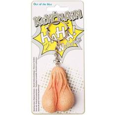 Testicle Metal Key Chain