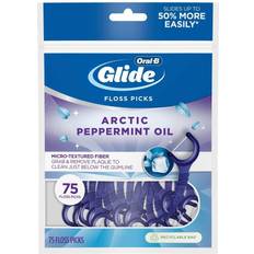 Oral-B Flosser picks Oral-B Glide Floss Picks Arctic Peppermint Oil 75-pack