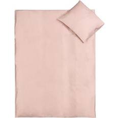 Nature By Borg Baby sengetøj 70x100 Rosa 100% Bambus Nature Borg sengesæt 70x100cm