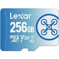 LEXAR Minneskort LEXAR FLY microSDXC Class 10 UHS-I U3 V30 A2 160/90 MB/s 256GB