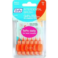 Dental Floss & Dental Sticks TePe Interdental Brushes 6-pack