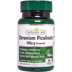 Natures Aid Chromium Picolinate 200ug elemental, Tablets. 90 pcs