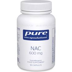 Nac 600mg Pure Encapsulations NAC 600 Mg. 90 stk