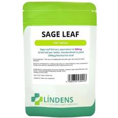 Vitamins & Supplements Lindens + Nutrition Sage Leaf 500mg 100 pcs