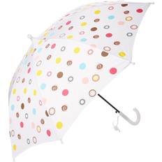 Foxfire FOX-602-80 Childrens White Polka Dots Umbrella Size 1