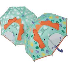 Regenschirme Floss & Rock Childrens Dinosaur Print Colour Changing 3D Design Kids Umbrella