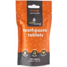 Fluor tabletter Eco Living Tandpasta Tabletter Refill Fluor