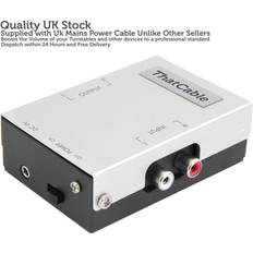 Loops Pre Amplifier for Turntables Phono/RCA Stereo Preamp Line Level Volume Booster