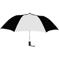 Natico Originals Spectrum Auto Open Umbrella, Black/White Quill White