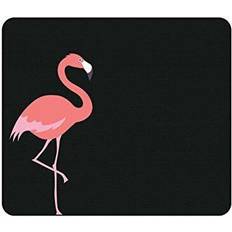 Centon OTM Essentials Black Mouse Pad, Flamingo