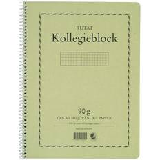 Kollegieblock a4 90 g NORDIC Brands Rutat Träfritt A4 90g