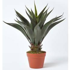 Brown Decorative Items Homescapes 'Century Plant' Artificial Agave Americana Artificial Plant