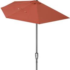 Sun parasol Half Sun Parasol 2.7m Garden Umbrella UV