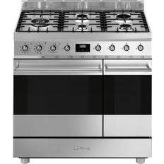 Smeg C92GMX2 90 Stainless Steel