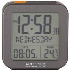 Digital Alarm Clocks Acctim Invicta Grey Clock