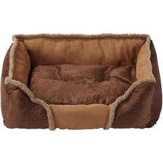 Dog Beds, Dog Blankets & Cooling Mats - Dogs Pets X-Large, Brown Bunty Kensington Dog Bed Fleece Pet Bed