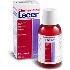 Cepillos de dientes, Pastas de dientes y Enjuagues bucales Lacer Clorhexidina Colutorio 200 ml