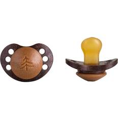 Anatomisk napp Napp Beech Coco, 2-pack, Anatomisk 6 månader