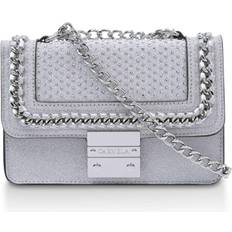 Carvela Mini Bailey Crossbody Bag - Silver