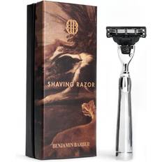 Barberknive & Shavetter på tilbud Benjamin Barber Classic Shaving Razor Mach3 Chrome (1 stk)