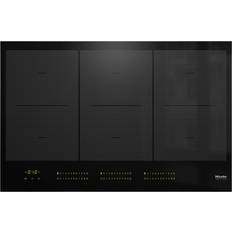 80 cm Integrerte platetopper Miele KM 7575 FL Induksjonstopp