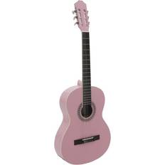 Rose Guitares acoustiques Dimavery Ac-303 guitare classique, rose