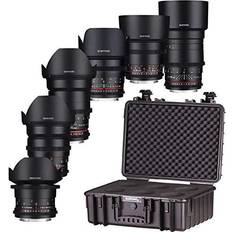 Samyang 6 Piece VDSLR II Cine Lens Set Kit 14/24/35/50/85/135mm E Mount