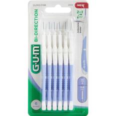 Brossettes interdentaires GUM Bi-Direction 0,6 mm 6 Pièces