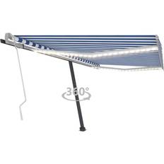 vidaXL Manual Retractable Awning with