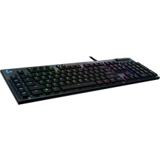 Logitech Teclados Gaming Logitech G G815 Lightsync RGB Clicky Carbon