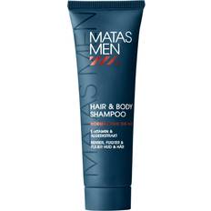 Reseförpackningar Duschcremer Matas Striber Men Hair & Body Shampoo Normal Hud 50ml