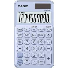 Calculatrices Casio SL-310UC-LB calculatrice Poche Calculatrice basique Bleu