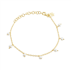 Susanne Friis Bjørner Bracelet - Gold/Pearl