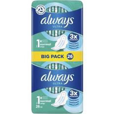 Always Ultra Sanitary Towels Normal Plus with Wings x26