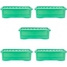 Wham Set Of 3 Crystal Box Lid Storage Box