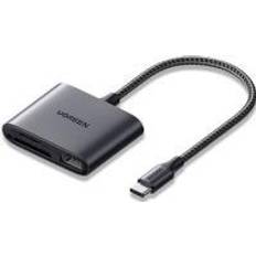 Card reader USB, CM387, USB-C (black)