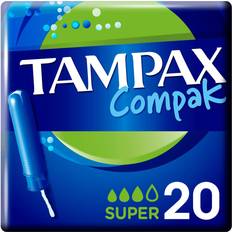 Einwegverpackung Tampons Tampax Compak Super 20 Stk