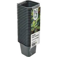 Nelson Garden Muoviruukku Musta 9 cm Set of 20