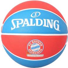 Basketboll storlek 7 Spalding EUROLEAGUE Team SZ7 – FC Bayern – basketboll – storlek 7 – basketboll – material: gummi – utomhus – halkfri – utmärkt grepp – mycket motståndskraftig