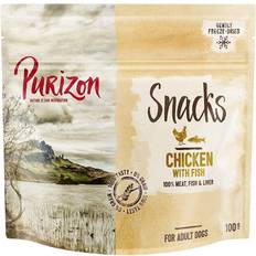 Purizon 3x100g Snack Kylling & fisk Hundegodbid