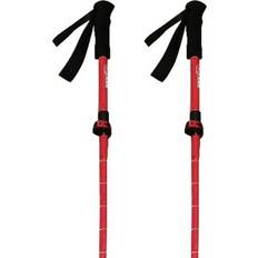 Racchette da trekking Alu Fly Z Bright White/Chines Red 115 - 135 cm