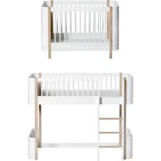 Oliver Furniture Korkeavuoteet Oliver Furniture Wood Mini+ Basic To Low Loft Bed