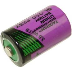 Batterier aa 3.6 v batterier Tadiran Tadiran Batteries SL 350 S Special-batterier 1/2 AA Lithium 3.6 V 1200 mAh 1 stk