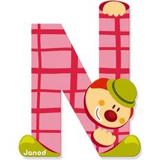 Janod Clown Letter N Multicolor 3-6