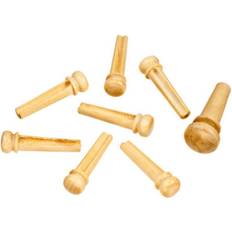 D'Addario Boxwood Bridge Pins with End Pin Set