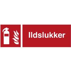 Ildslukker Brandskilt Ildslukker