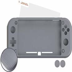 Borse e Custodie da Gioco Beskyttende case Nuwa Nintendo Switch Lite Silikone Farve: Grå