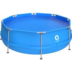 Aufstellpool Avenli Avenli Frame Pool 300 x 76 cm, Aufstellpool rund, ohne Pumpe, blau