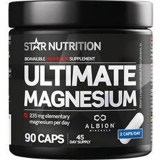 Magnesium Vitaminer & Mineraler Star Nutrition Ultimate Magnesium 90 st